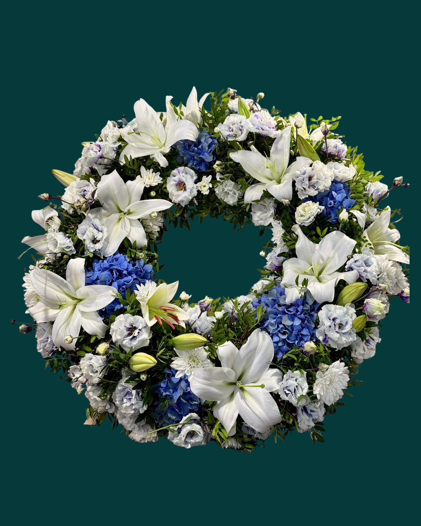 Coroană funerară - Cer Senin