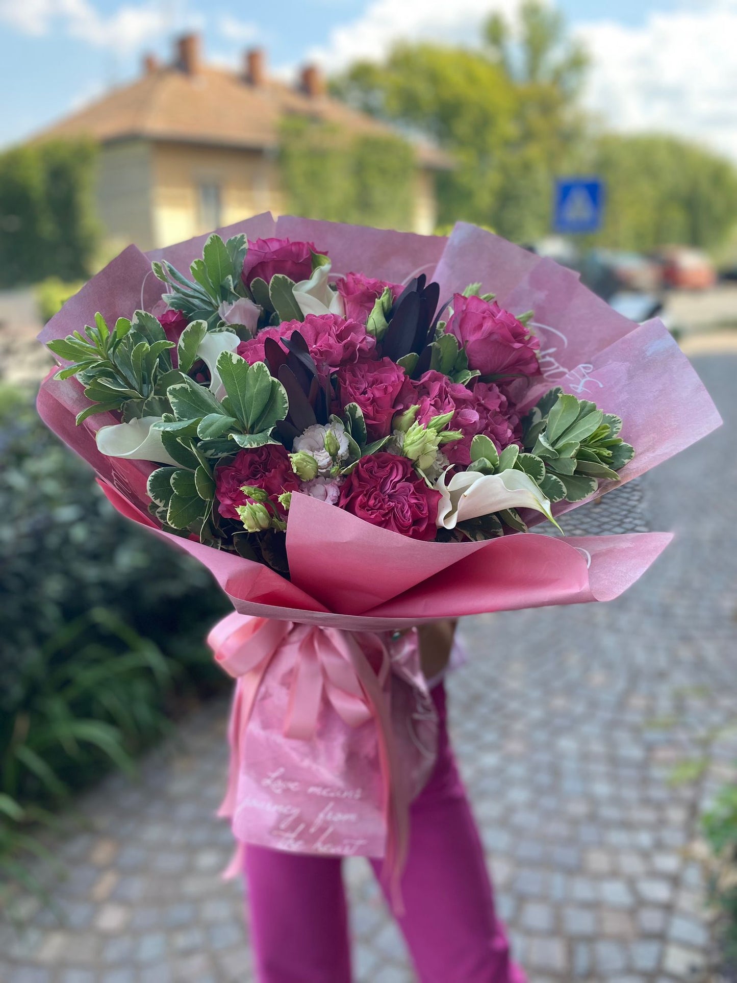 Buchet „Pink Emotion”